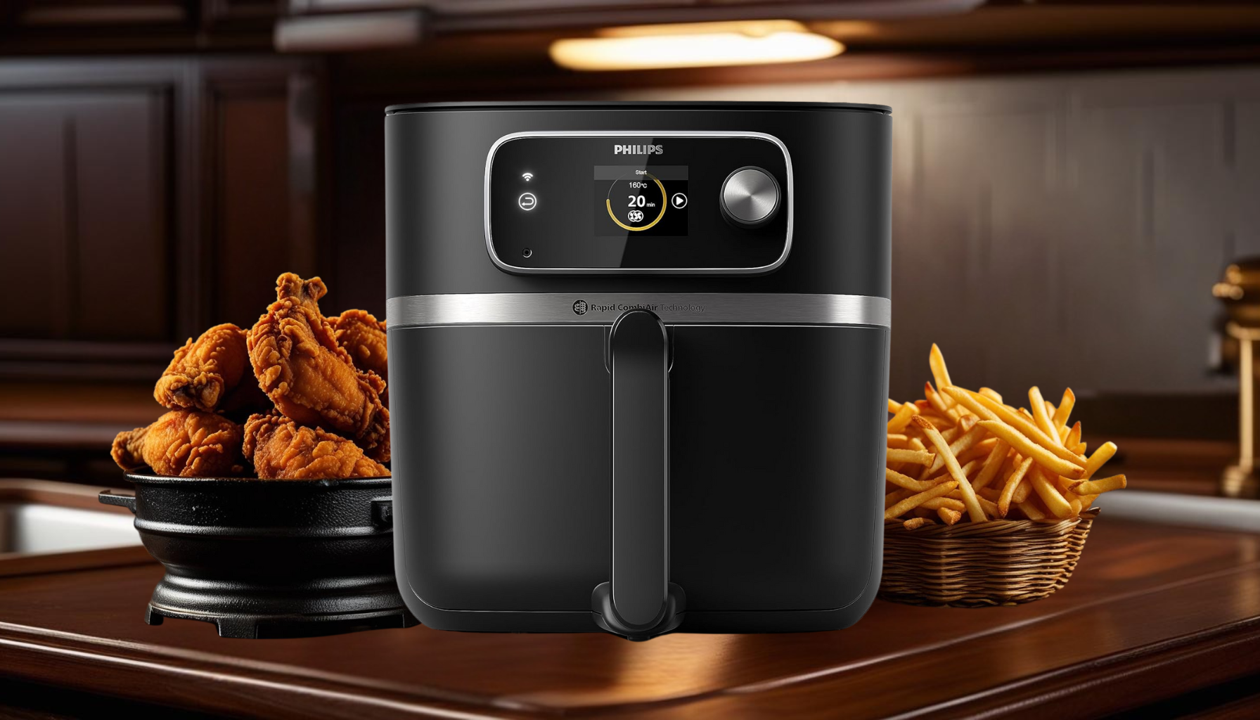 صورة لقلاية هوائية فيليبس Airfryer Combi من السلسلة7000